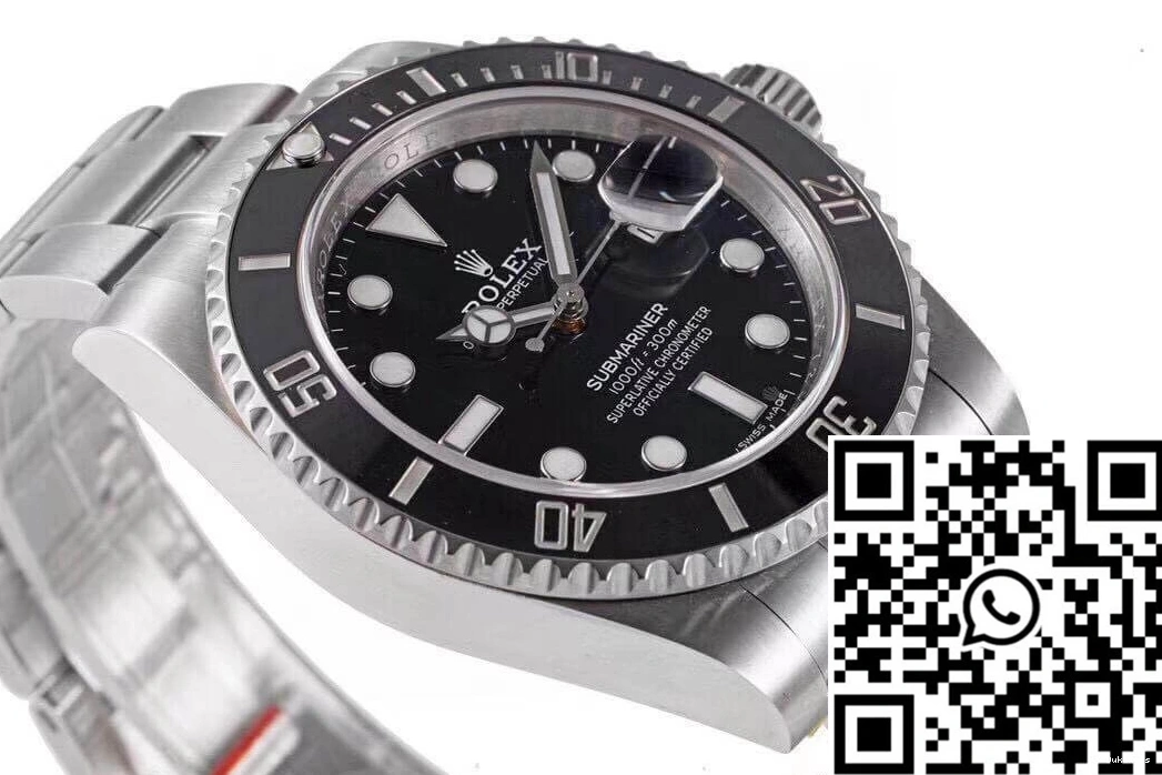 Rolex Dial Submariner Factory Black Steel 116610LN-97200 Strap Stainless ZF 0716